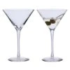 Bar Excellence Martini Glass, Set Of 2 1 Bar Excellence Martini Glass, Set Of 2 -DRINKWARE Sales Store bar exc martini