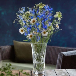 Bloom Flared Vase Bees & Rudbeckia -DRINKWARE Sales Store bloom bees square