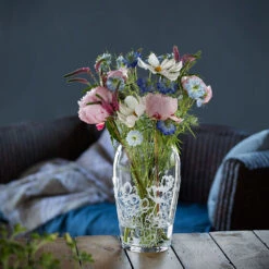 Bloom Wide Vase Bees & Cosmos -DRINKWARE Sales Store bloom wide vase