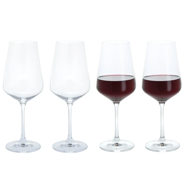 Cheers! Red Wine Glass, Set Of 4 3 Cheers! Red Wine Glass, Set Of 4