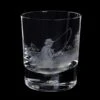 Hand Engraved Fly Fisherman Tumbler -DRINKWARE Sales Store fisherman without liquid