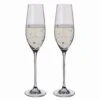 Glitz Champagne Flute, Set Of 2 -DRINKWARE Sales Store flute liquid pair