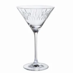 Limelight - Mitre Martini Glass, Set Of 2 9 Limelight - Mitre Martini Glass, Set Of 2 -DRINKWARE Sales Store llm3474 2 p limelight cutout mitre martini empty co sml