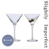 Bar Excellence Martini Glass, Set Of 2 - Slightly Imperfect 2 Bar Excellence Martini Glass, Set Of 2 - Slightly Imperfect -DRINKWARE Sales Store martini dof 1