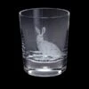 Hand Engraved Hare Tumbler -DRINKWARE Sales Store rb45 5 hare engraved whisky glass hare co