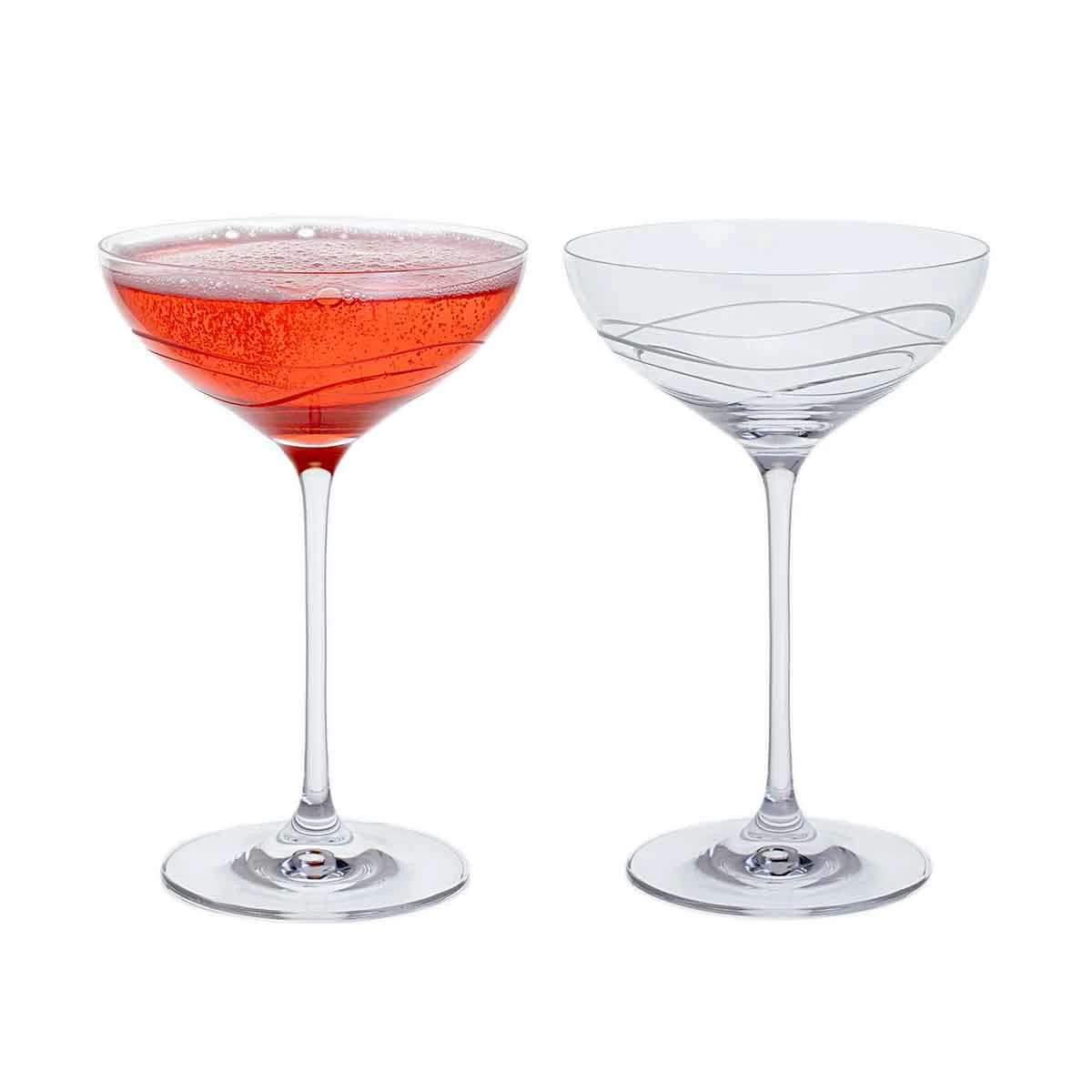 Twilight Cocktail Saucer, Set Of 2 3 Twilight Cocktail Saucer, Set Of 2