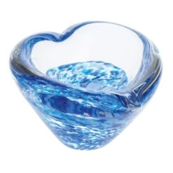 Sapphire Mini Heart Bowl -DRINKWARE Sales Store u12021 mini heart bowl sapphire co 2