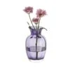 Little Treasures - Amethyst Optic Vase -DRINKWARE Sales Store va3418 ame o little treasures amethyst little vase wthflwrs co